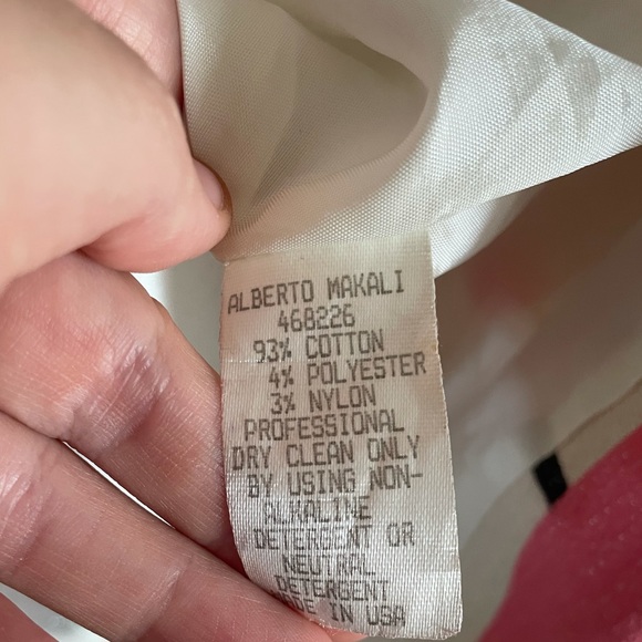 Alberto Makali Geometric Trench Coat - Picture 2 of 5